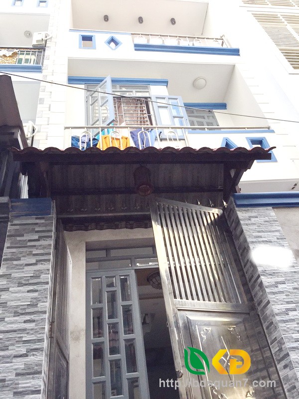 Bán nhà 2 lầu hẻm 30 Lâm Văn Bền quận 7.
